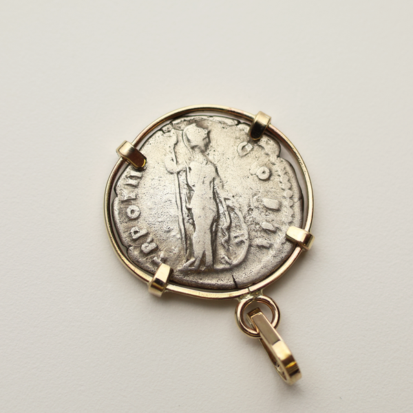 Marcus Aurelius Denarius Coin Pendant