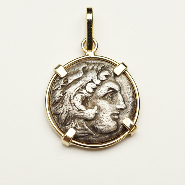 Alexander the Great Drachm Coin Pendant