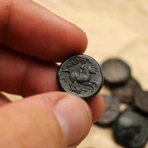Macedonian Coin - King Philip II