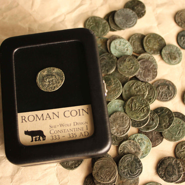 Roman Coin - She-wolf Design