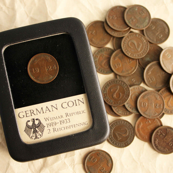 Weimar republic coin - 2 RentenPfennig