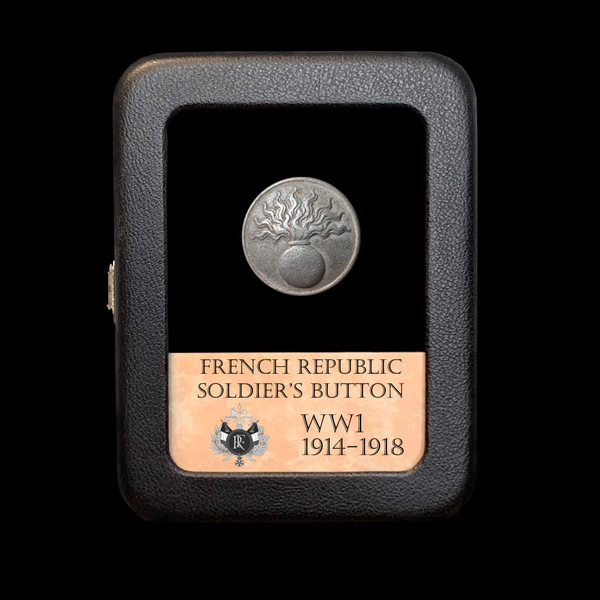 French WW1 Soldier's Button