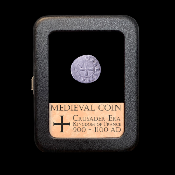 Medieval French Silver Coin - Crusader Era
