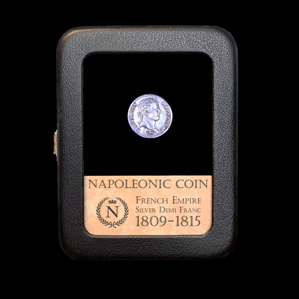 Napoleonic Coin - Silver Demi Franc