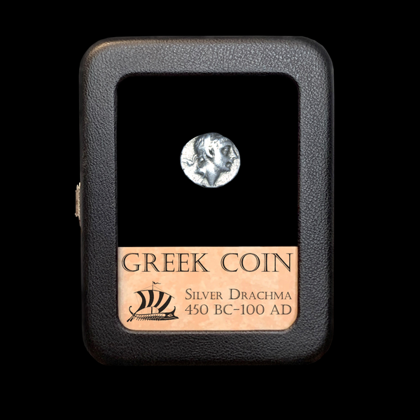 Greek Coin - Silver Drachm