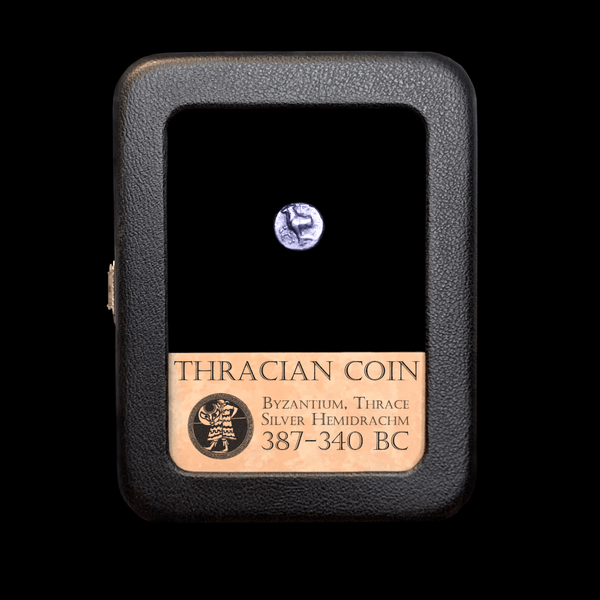 Thracian Coin - Silver Hemidrachm